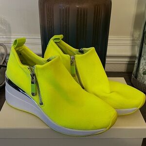 DKNY Neon Yellow Women's Sneakers